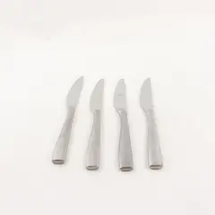 Lot of 4 WMF Flatware Torso Stainless Steel Modern Solid Dining Knives 