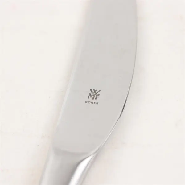 Lot of 4 WMF Flatware Torso Stainless Steel Modern Solid Dining Knives 