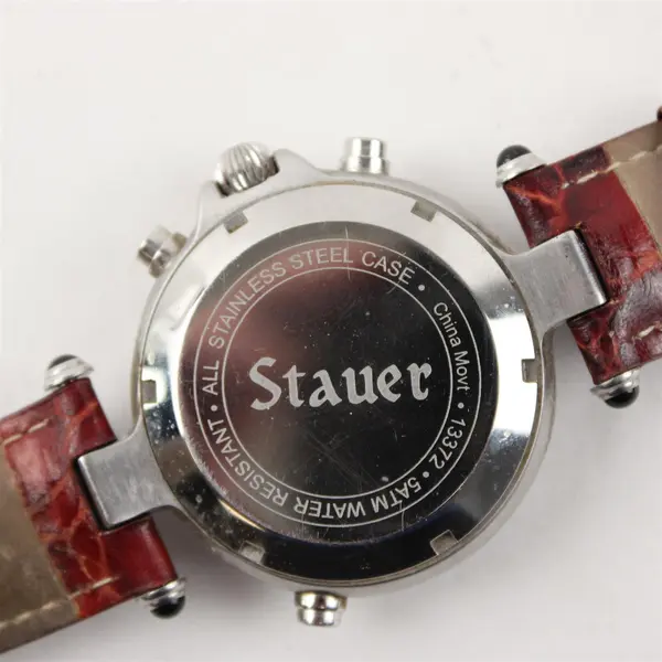 Stauer Moonphase Stainless Steel Watch WR 5ATM For Parts
