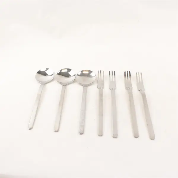 Set of 7 WMF Flatware WM109 Stainless Steel 4 Spaghetti Forks + 3 Spoons