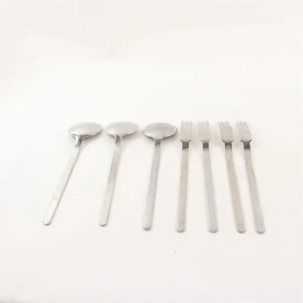 Set of 7 WMF Flatware WM109 Stainless Steel 4 Spaghetti Forks + 3 Spoons
