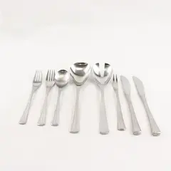 Set of 8 WMF Flatware Stuart Stainless Steel Serving and Dining Utensils