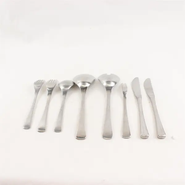 Set of 8 WMF Flatware Stuart Stainless Steel Serving and Dining Utensils
