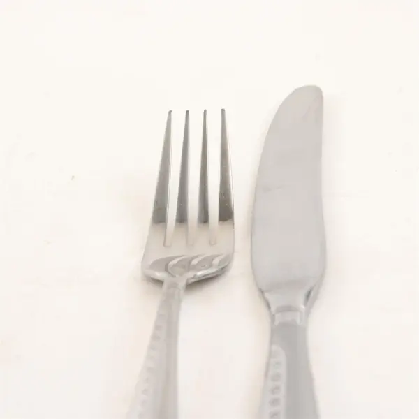Set of 10 WMF Flatware Rivets Stainless Steel Dinner Utensils Forks and Knives