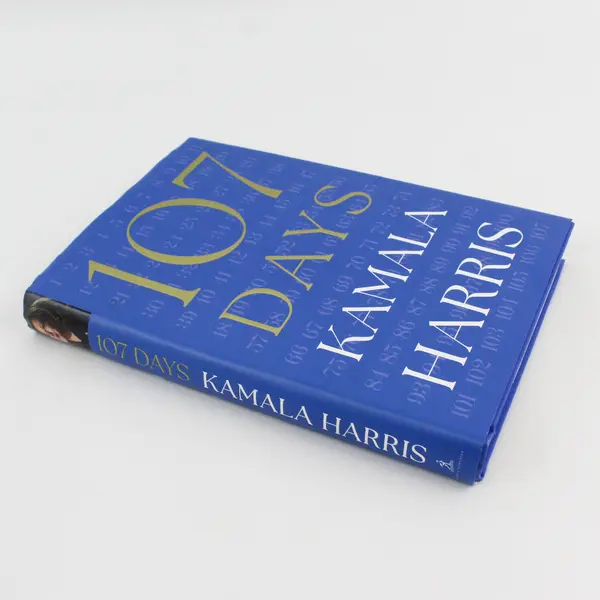 107 Days by Kamala Harris 2025, Hardcover