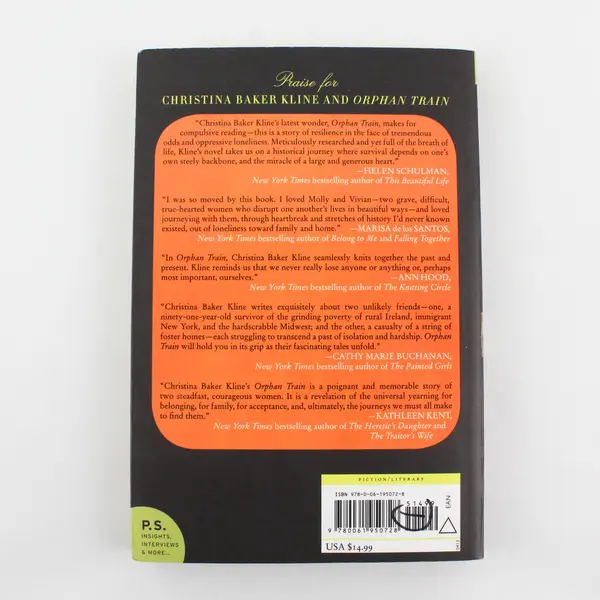 Orphan Train : A Novel by Christina Baker Kline (2013, Trade Paperback)