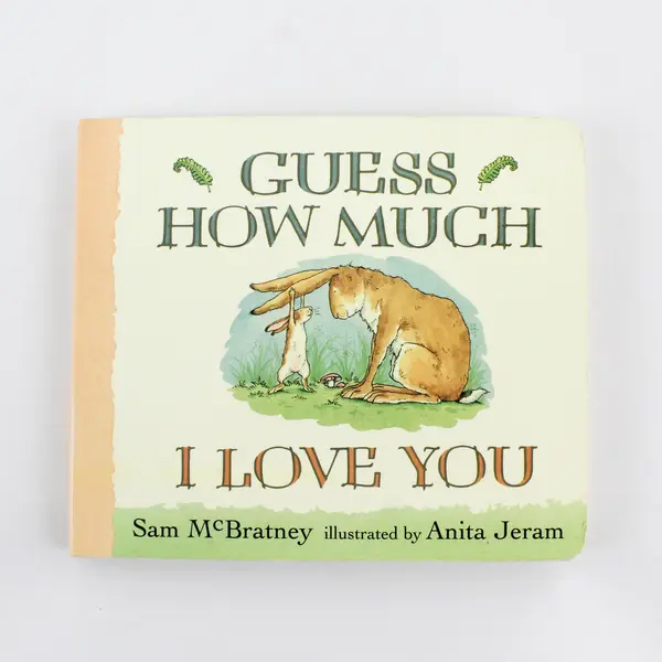 Guess How Much I Love You by Sam McBratney 1996 Candlewick Press Board Book