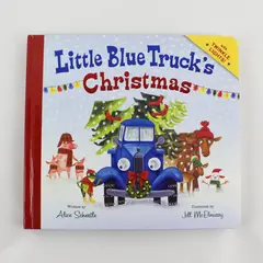 Little Blue Truck's Christmas Holiday Book for Kids Alice Schertle Hardcover