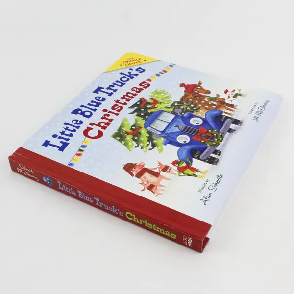 Little Blue Truck's Christmas Holiday Book for Kids Alice Schertle Hardcover
