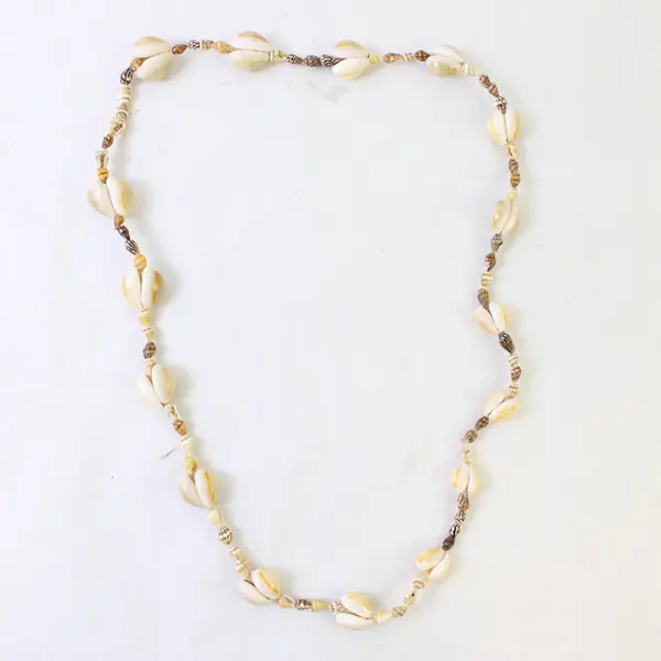 Lot of 6 Shell Necklaces Tropical Hawaiian Tiny Shell Seashell Summer Necklace