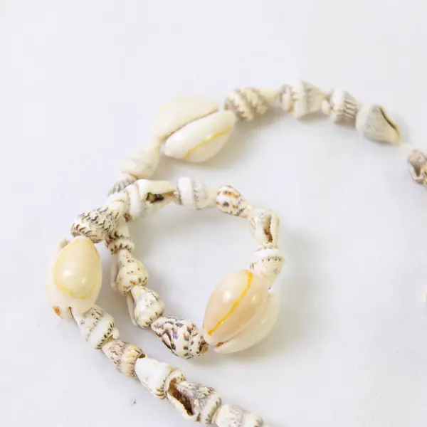 Lot of 6 Shell Necklaces Tropical Hawaiian Tiny Shell Seashell Summer Necklace