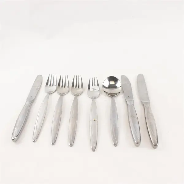 Set of 8 WMF Flatware San Remo Stainless Steel Dining Utensils Spoon Fork Knives