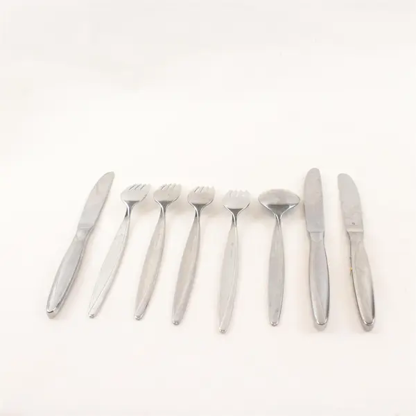 Set of 8 WMF Flatware San Remo Stainless Steel Dining Utensils Spoon Fork Knives