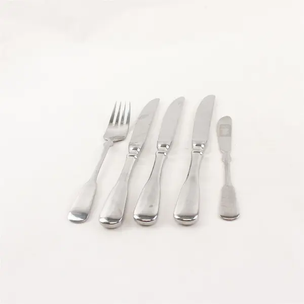 Set of 5 WMF Marburg Stainless Steel Knives + Salad Fork + Butter Spreader