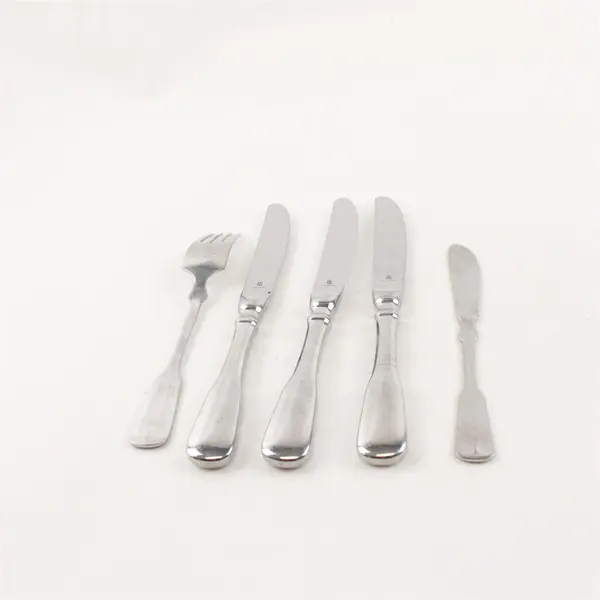 Set of 5 WMF Marburg Stainless Steel Knives + Salad Fork + Butter Spreader