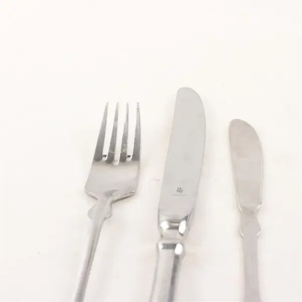 Set of 5 WMF Marburg Stainless Steel Knives + Salad Fork + Butter Spreader