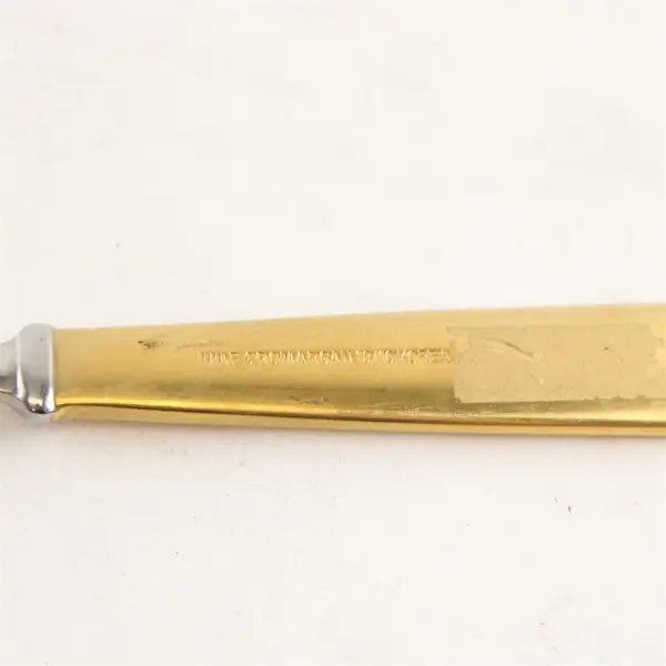 Lot of 3 Mismatched WMF Flatware  Stainless Steel Glossy Dining Forks Gold Acc.
