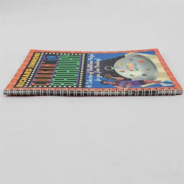 Richard Simmons Cookin' On Broadway 2000 Spiral Bound PB Food Mover Series