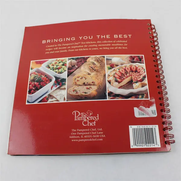 Pampered Chef All The Best From Our Kitchens to Yours Spiral-Bound PB 2003 Good