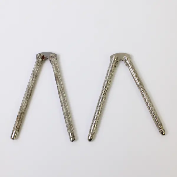 Set of 2 Vintage Metal Nutcrackers Solid Metal Kitchen Nut & Shell Crackers