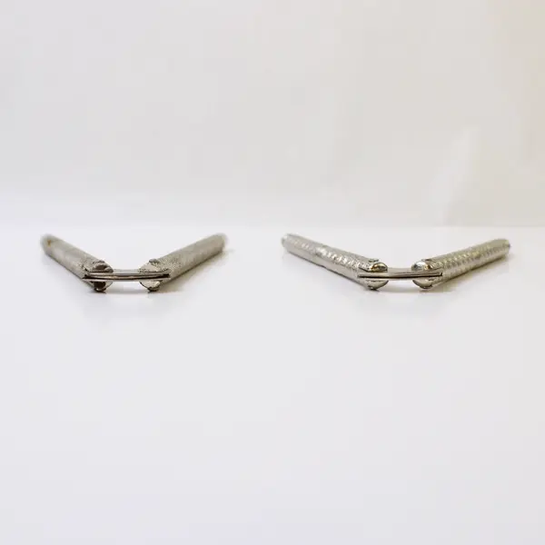 Set of 2 Vintage Metal Nutcrackers Solid Metal Kitchen Nut & Shell Crackers