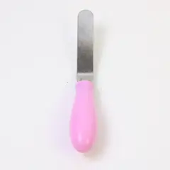 Pink Offset Icing Spatula 8in Cake Decorating Tool