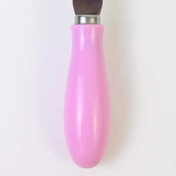 Pink Offset Icing Spatula 8in Cake Decorating Tool