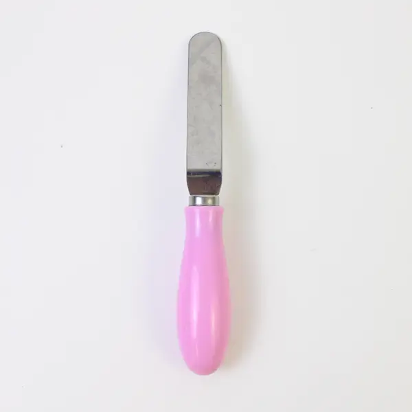 Pink Offset Icing Spatula 8in Cake Decorating Tool