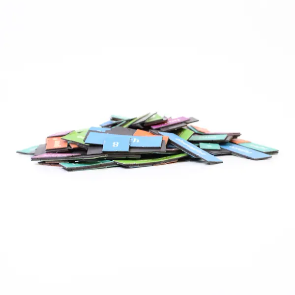 Lot of 265 Word & Number Magnets Tiles - Literacy Early Learning
