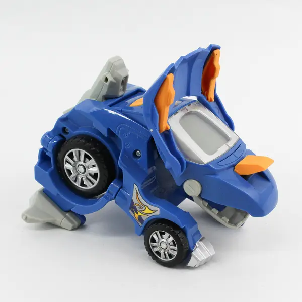 VTech Switch N Go Dinos Horns the Triceratops Transformer Car Talks 5.5" Works