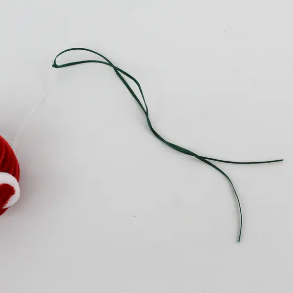  Metal White Owl Wearing a Santa Cap Christmas Bell 