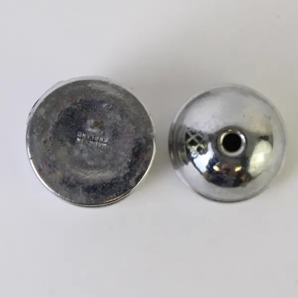 Vintage Silver-Plated Bermuda Crest Salt Shaker 2.25 in Good