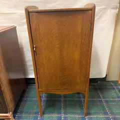 Antique Oak Record/ Music Sheet Cabinet 6 Shelves - Freight / Local Pickup