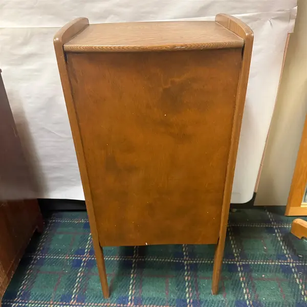 Antique Oak Record/ Music Sheet Cabinet 6 Shelves - Freight / Local Pickup