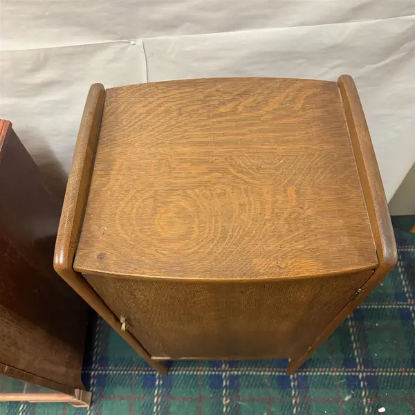 Antique Oak Record/ Music Sheet Cabinet 6 Shelves - Freight / Local Pickup