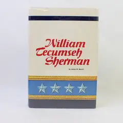 Vintage William Tecumseh Sherman by James M Merrill 1971 Hardcover DJ 1st Ed