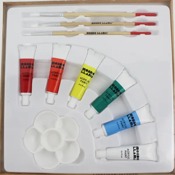 Mondo Llama Paint Your Own Canvas Kit Paint You're Doing Great