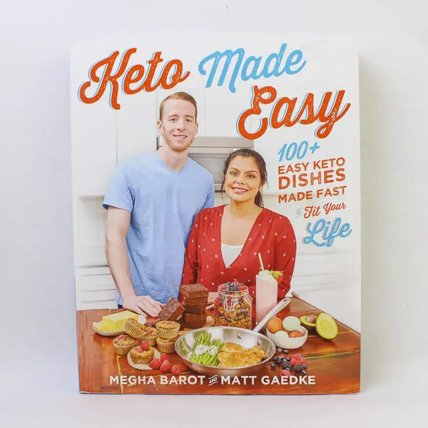 Keto Made Easy Megha Barot Matt Gaedke 2018 Paperback 100+ Keto Dishes Good