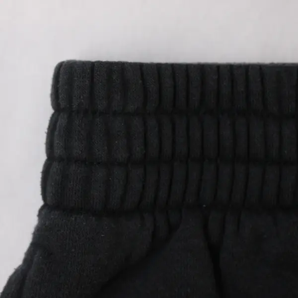 Adidas Kids Size L (14/16) Black w/White Logo Regular Fit Jogger Style Sweatpant