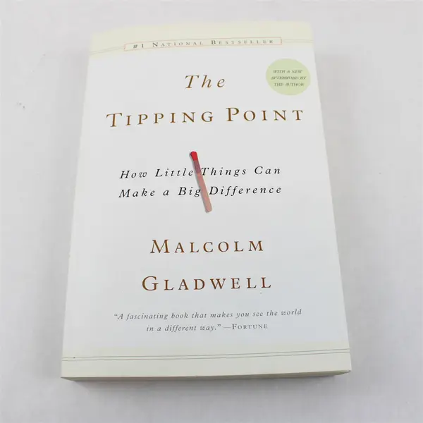 The Tipping Point Little Things Big Difference by Malcolm Gladwell 2013 PB Good