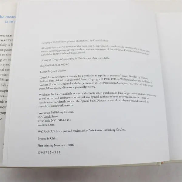 See Your Way to Mindfulness by David Schiller 2016 First Edition Hardcover DJ VG