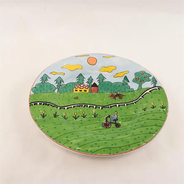 Vintage Skyfarm Luncheon Plate by Annee Goodchild - Collectible Plate