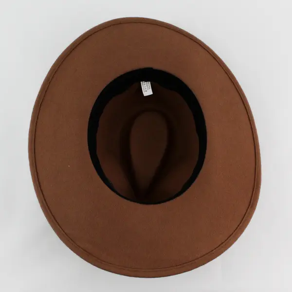 Women's Camel Wool Cowboy Western Hat 22.5"