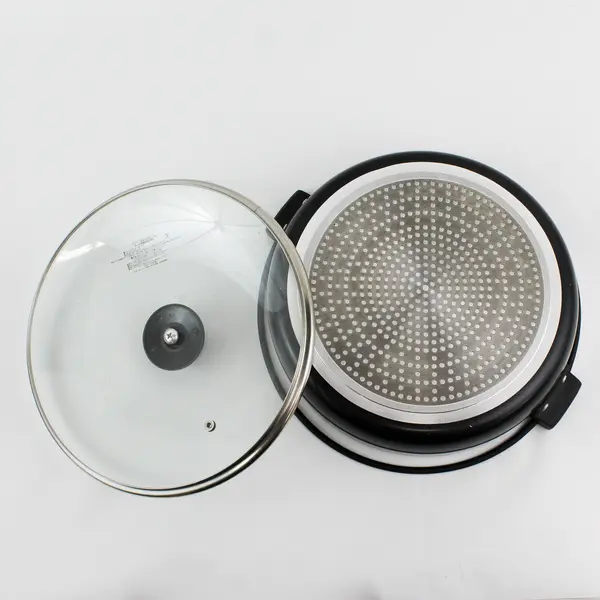 Zei-No-Kiwami Non-Stick Sukiyaki Pot With Lid Black 26 cm 3.0 L