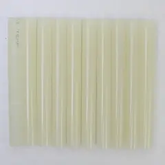 Lot of 10 Clear Hot Melt Glue Sticks - Fits Standard Hot Glue Guns