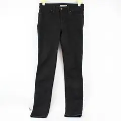 Levi's 711 Solid Black Skinny Jeans Women's Size 26