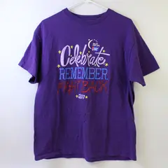 American Cancer Society Relay For Life 2011 Purple Crew-Neck T-Shirt Adult Large