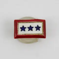Vintage WWII US Army 3 Sons in Service Lapel Pin Home Front World War 2