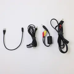 Lot of 4 Assorted Power & AV Connectors - AC Prong, Figure-8, USB