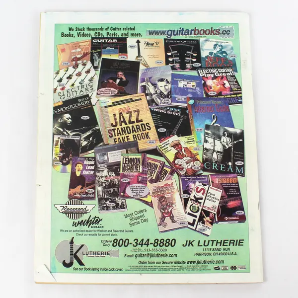 Vintage Guitar Magazine National Westwood & Glenwood June 2001 Vol 15 No 8